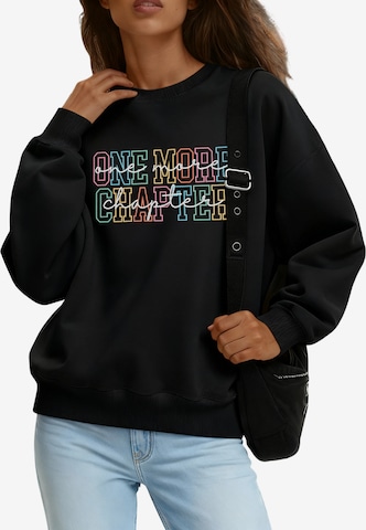 GORHEY Sweatshirt in Black: front