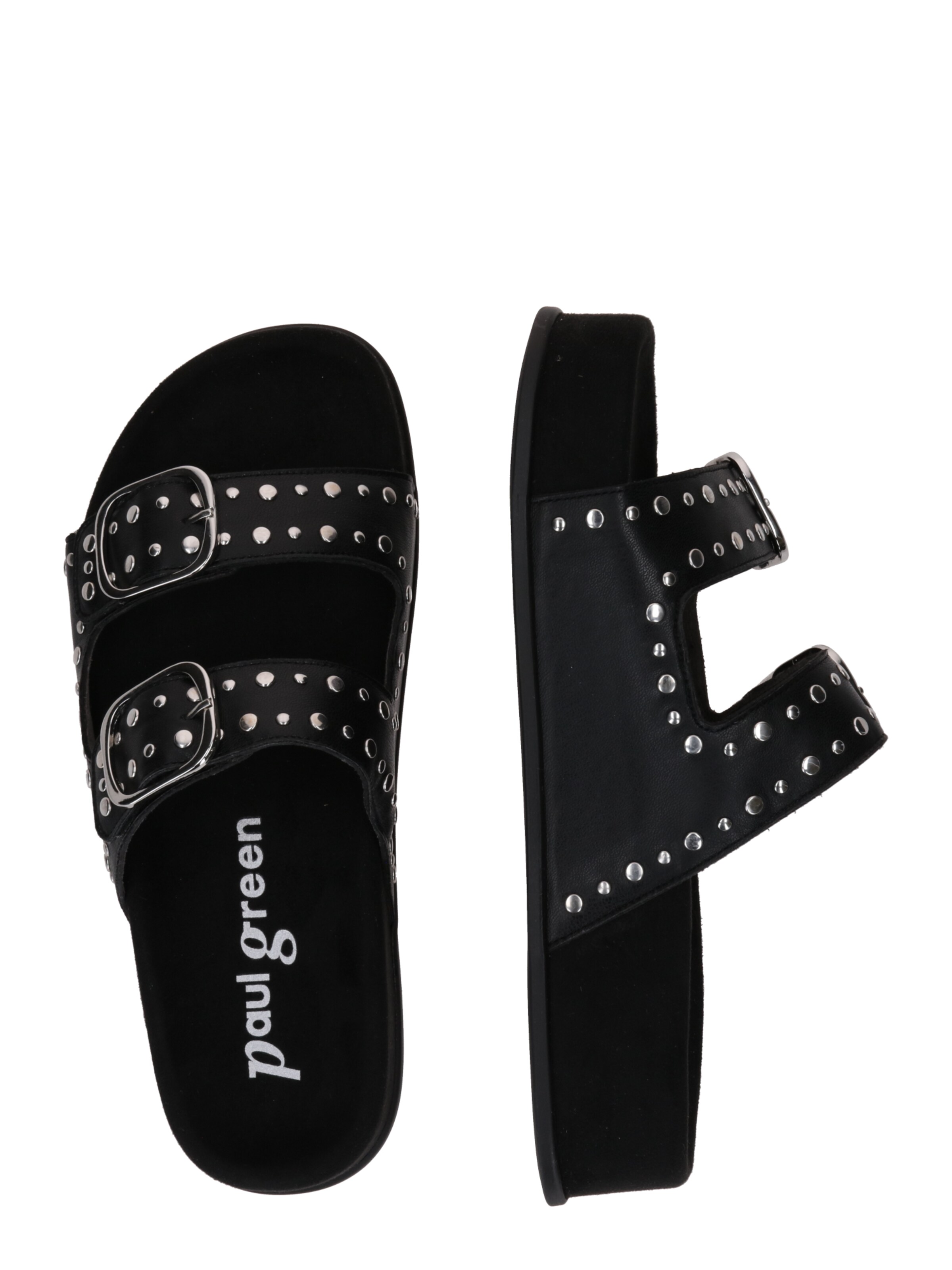 Paul Green Pantoletter i sort
