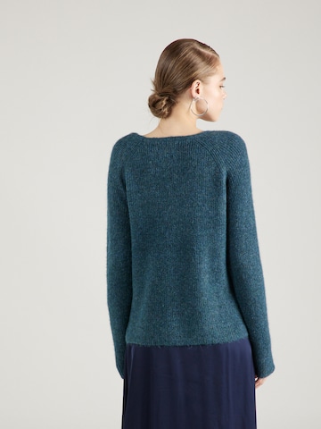 PIECES Sweater 'Ellen' in Blue