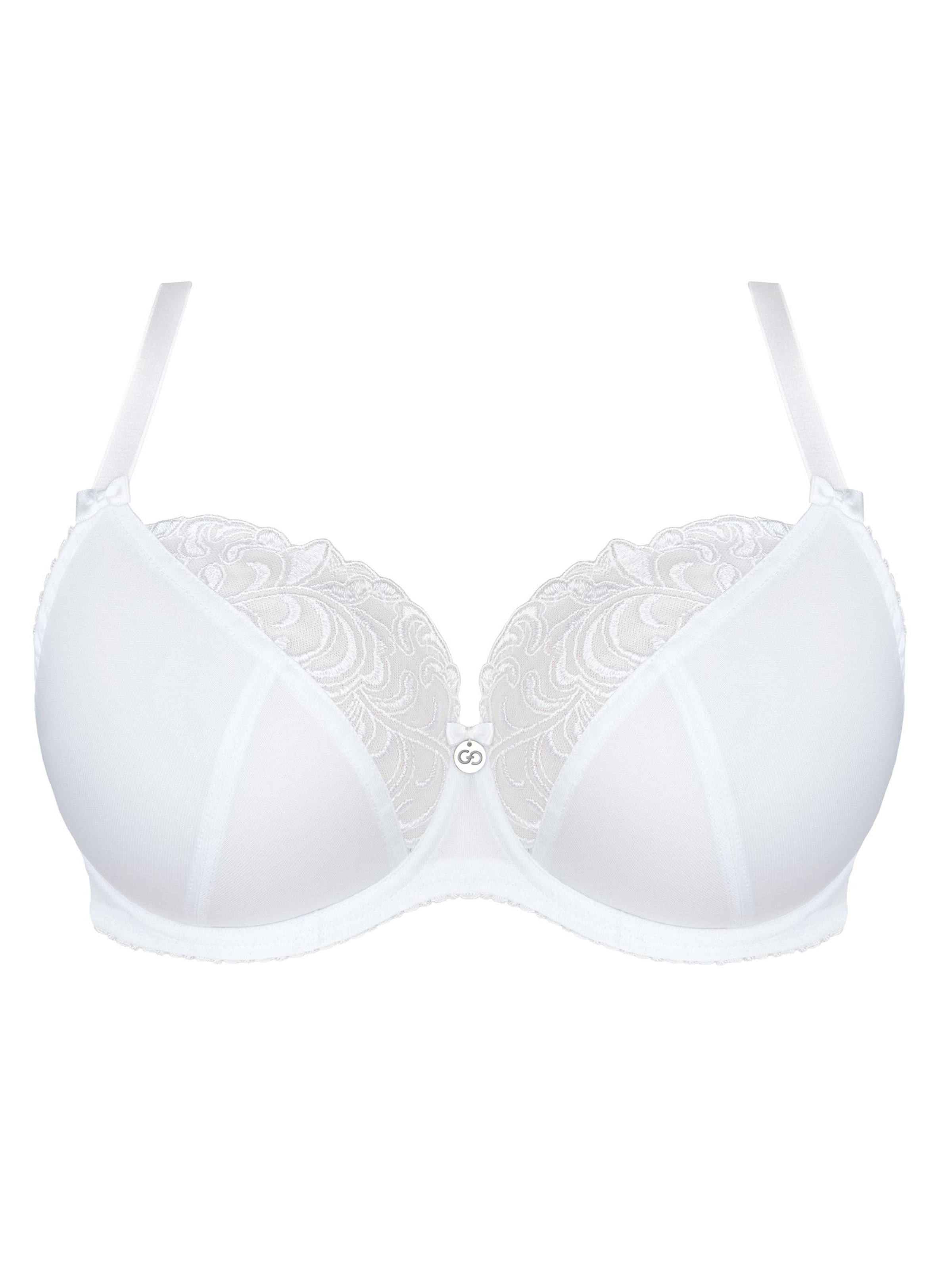 Gorsenia T-shirt Bra 'K378 Victoria' in White: front