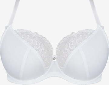 Invisible Soutien-gorge 'K378 Victoria' Gorsenia en blanc : devant