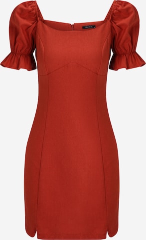 Trendyol Petite Kleid in Rot: predná strana
