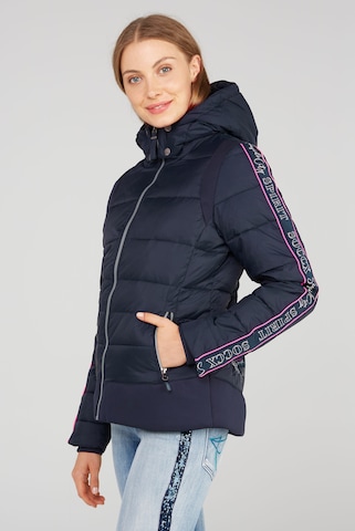 Soccx - Chaqueta de invierno en azul