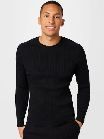 River Island Pullover in Schwarz: predná strana