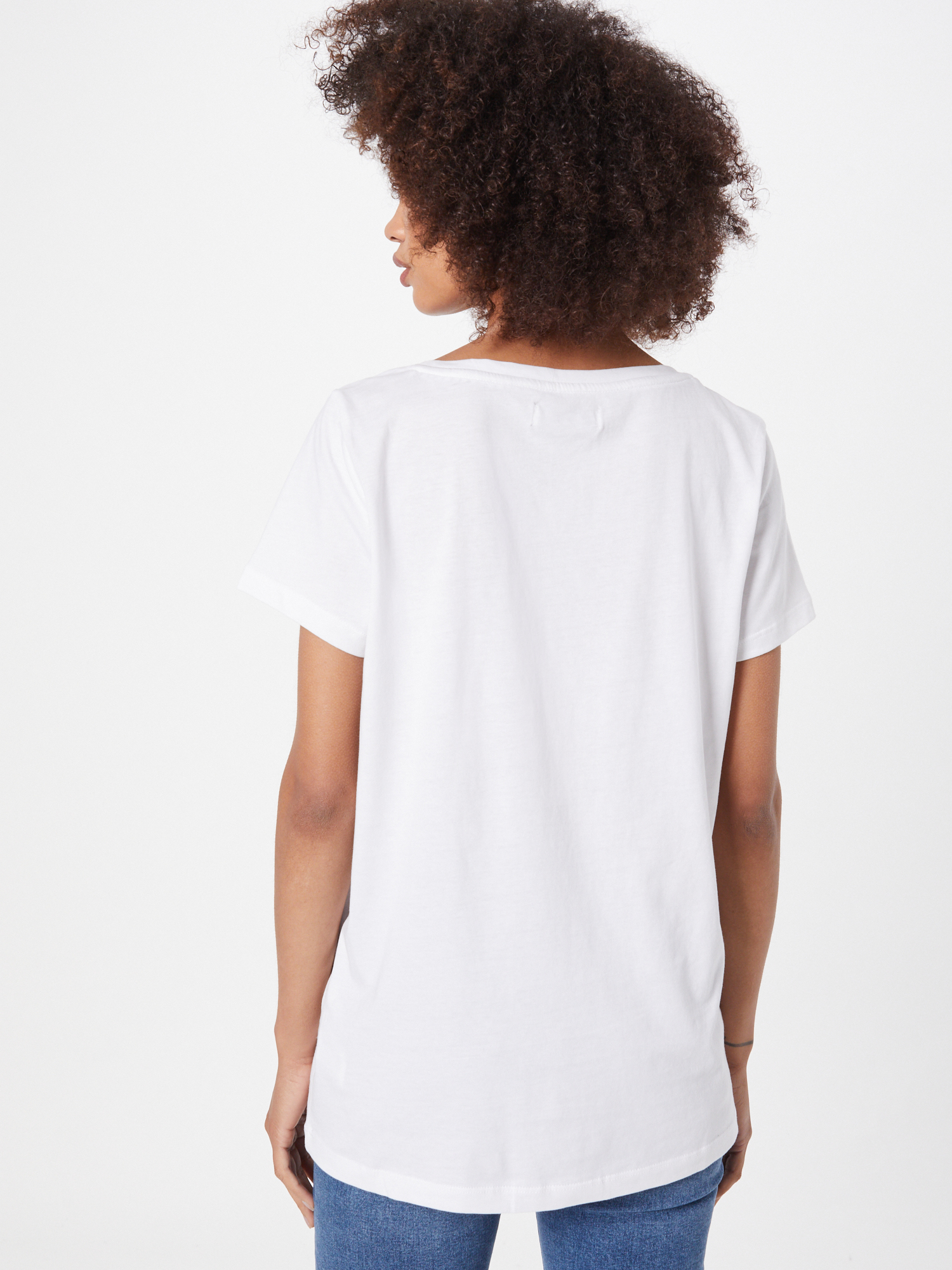 Abbigliamento Donna ONLY Maglietta Kita in Bianco 