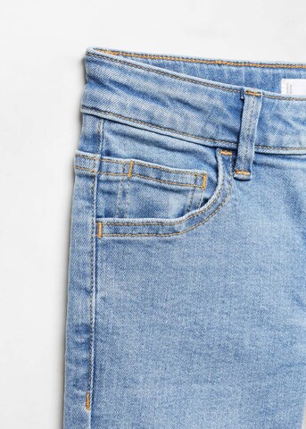 Skinny Jeans de la MANGO KIDS pe albastru
