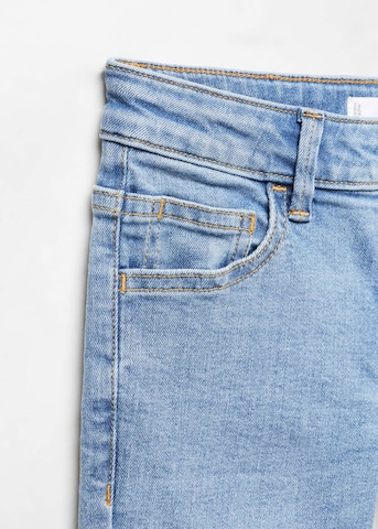Skinny Jeans de la MANGO KIDS pe albastru