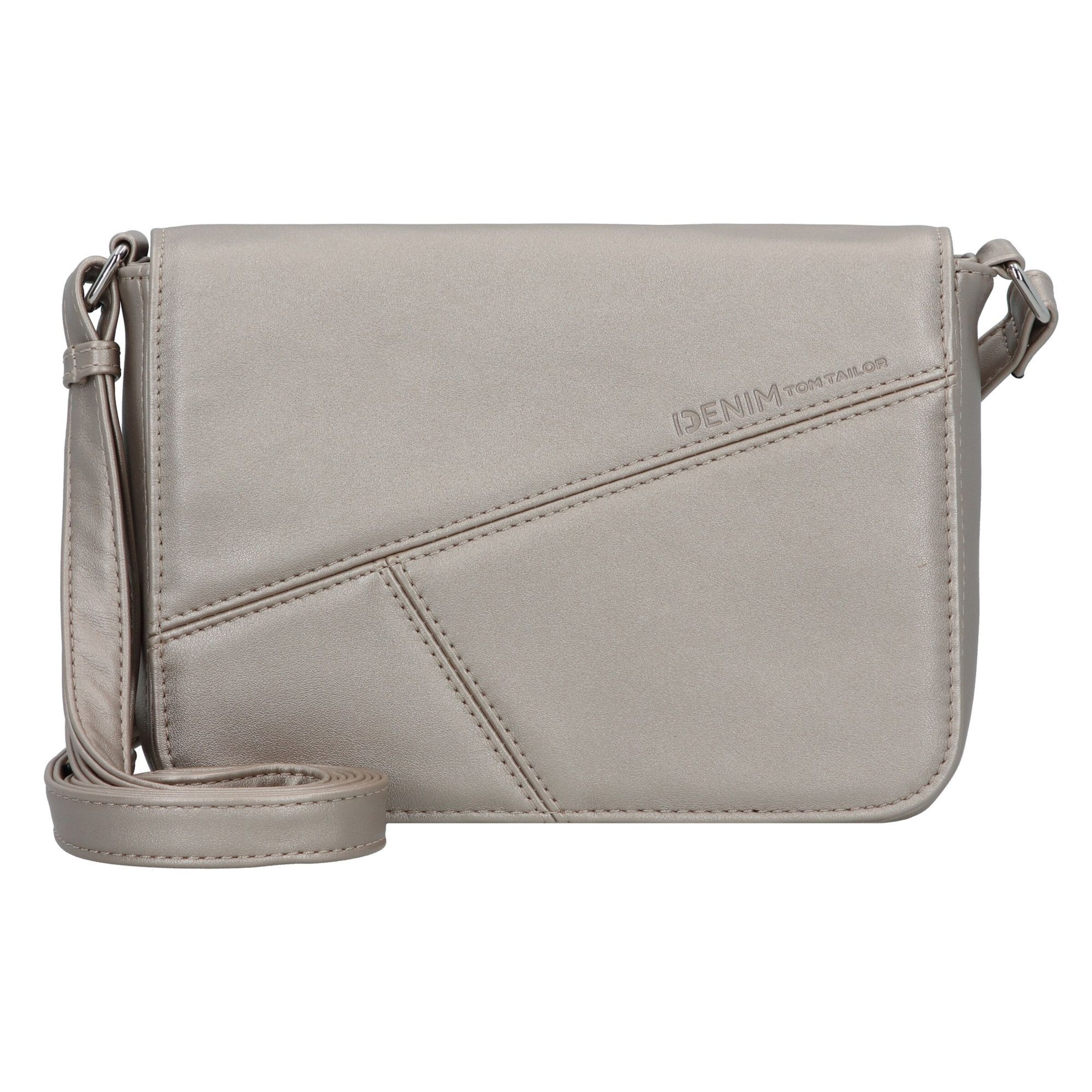 Sac à bandoulière 'Milla' TOM TAILOR DENIM en gris : devant