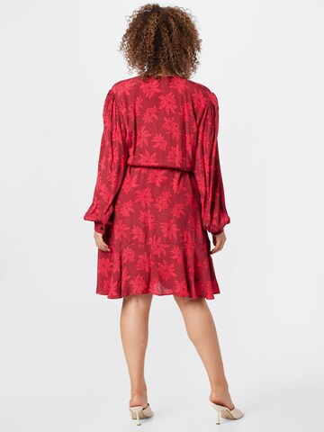 Robe Tommy Hilfiger Curve en rouge