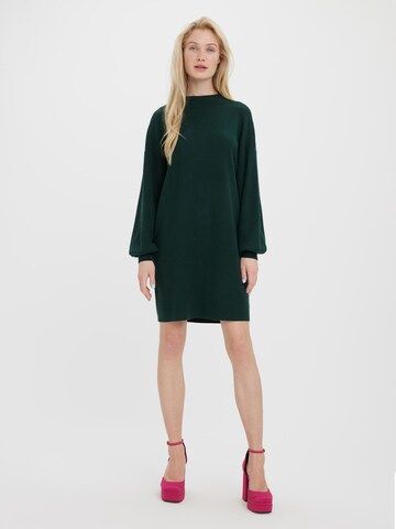 VERO MODA Úpletové šaty 'Nancy' – zelená