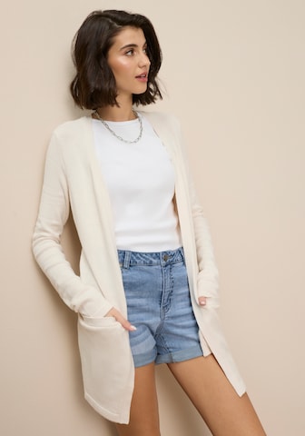 Tamaris Knit Cardigan in White