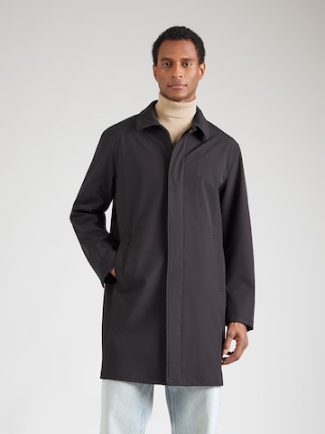 juoda Karl Lagerfeld Demisezoninis paltas: priekis