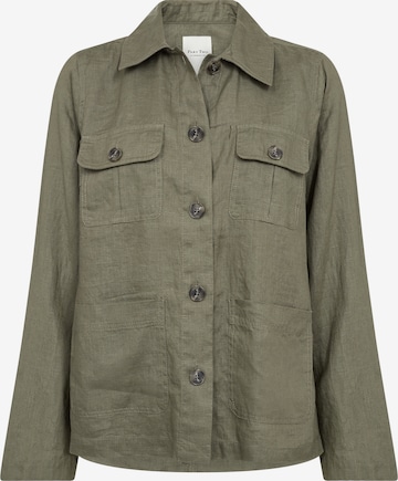 Veste mi-saison 'Elnora' Part Two en vert : devant