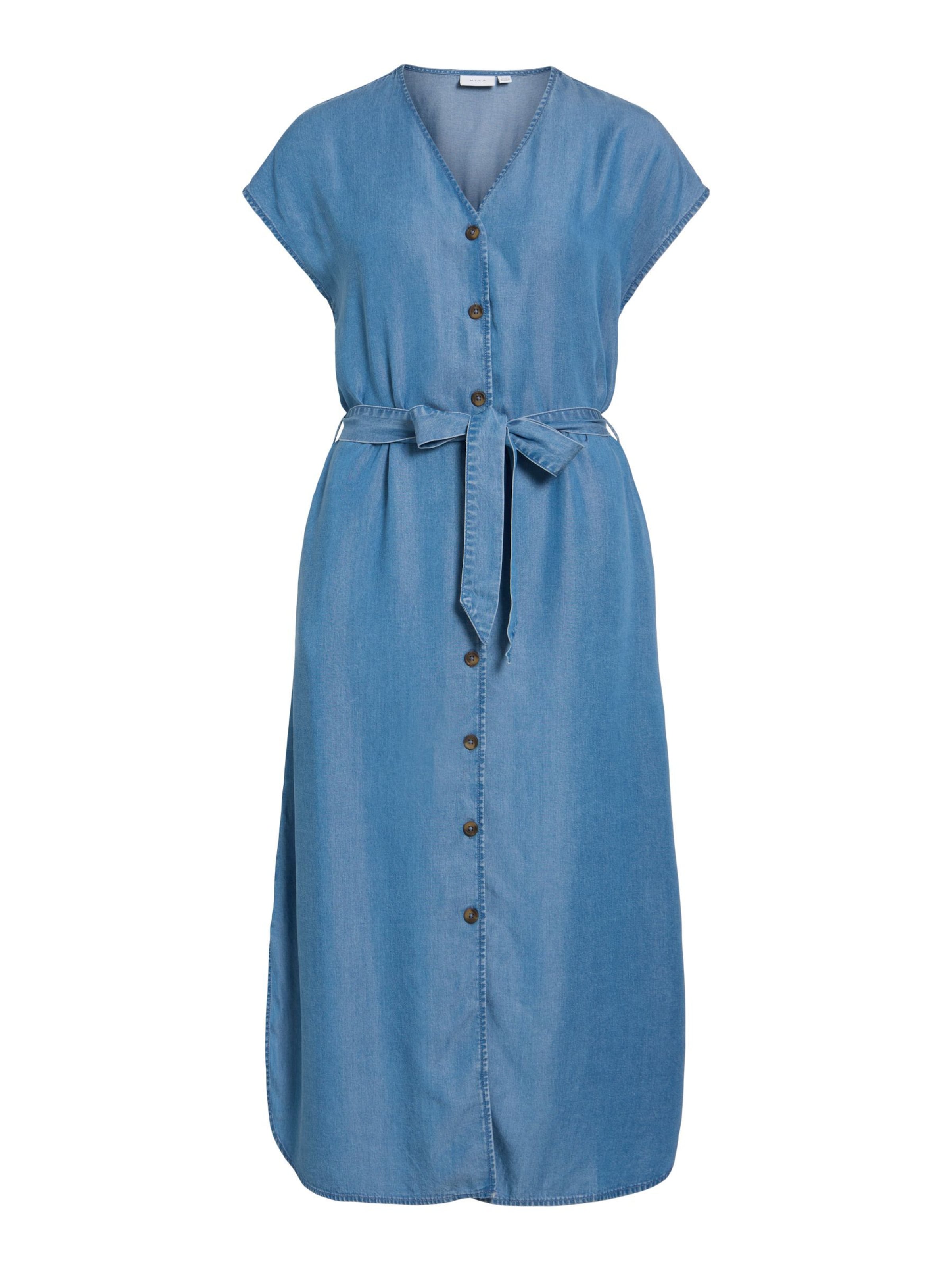 Robe 'MAIA ' VILA en bleu : devant