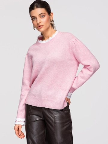 Ombre Svetr – pink