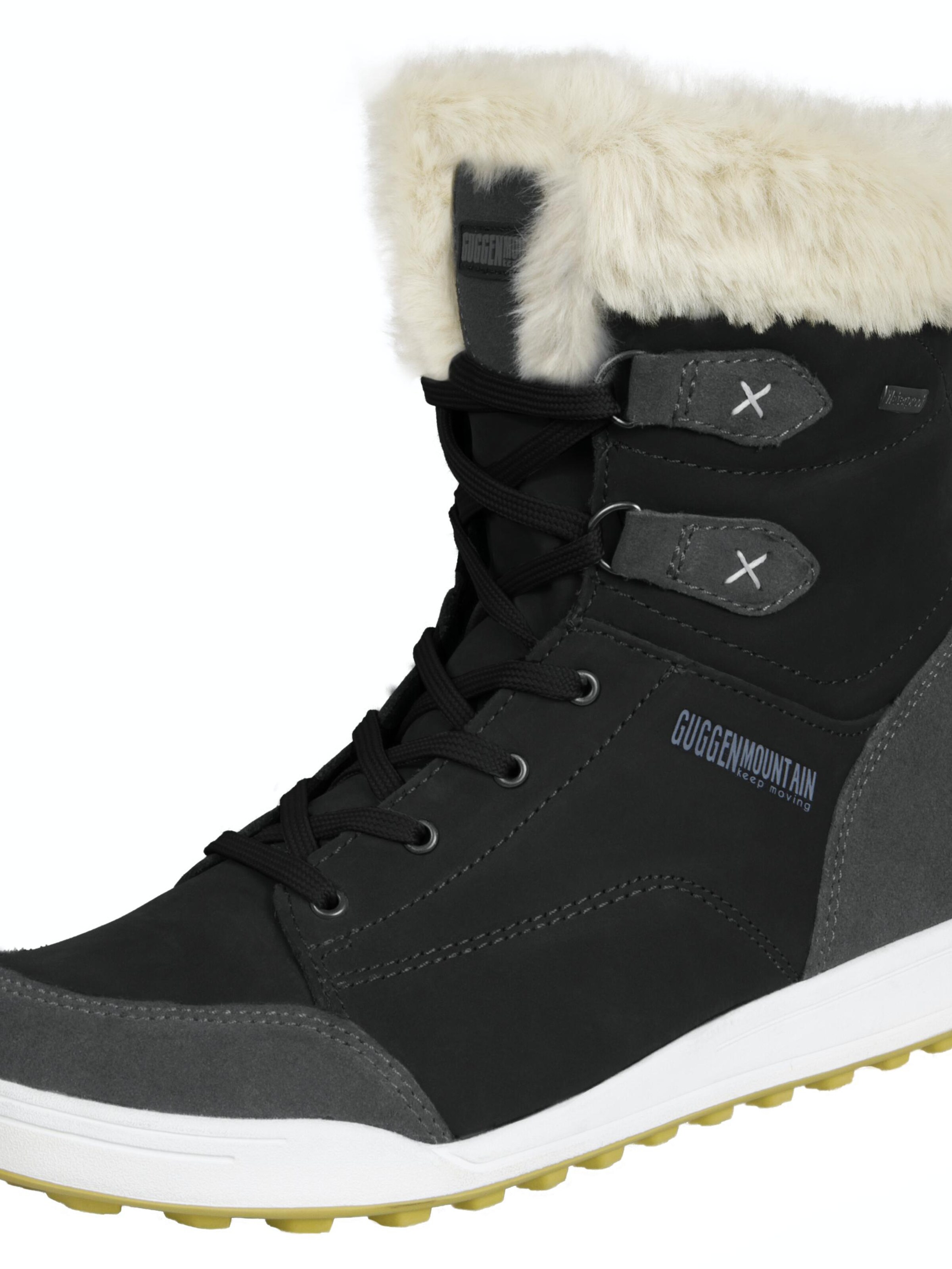 Guggen Mountain Snowboots in Schwarz