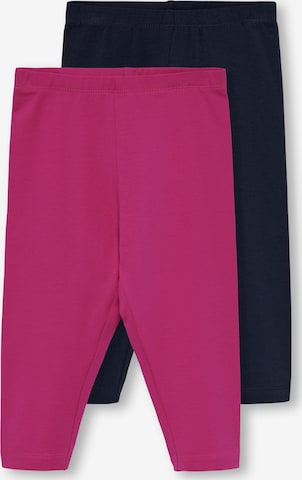 KIDS MINI GIRL Skinny Leggings 'NILLE' - rózsaszín: elől