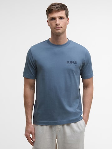 Barbour - Camisa 'Bluesto' em azul: frente