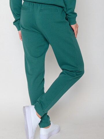 GREENBOMB Tapered Broek in Groen