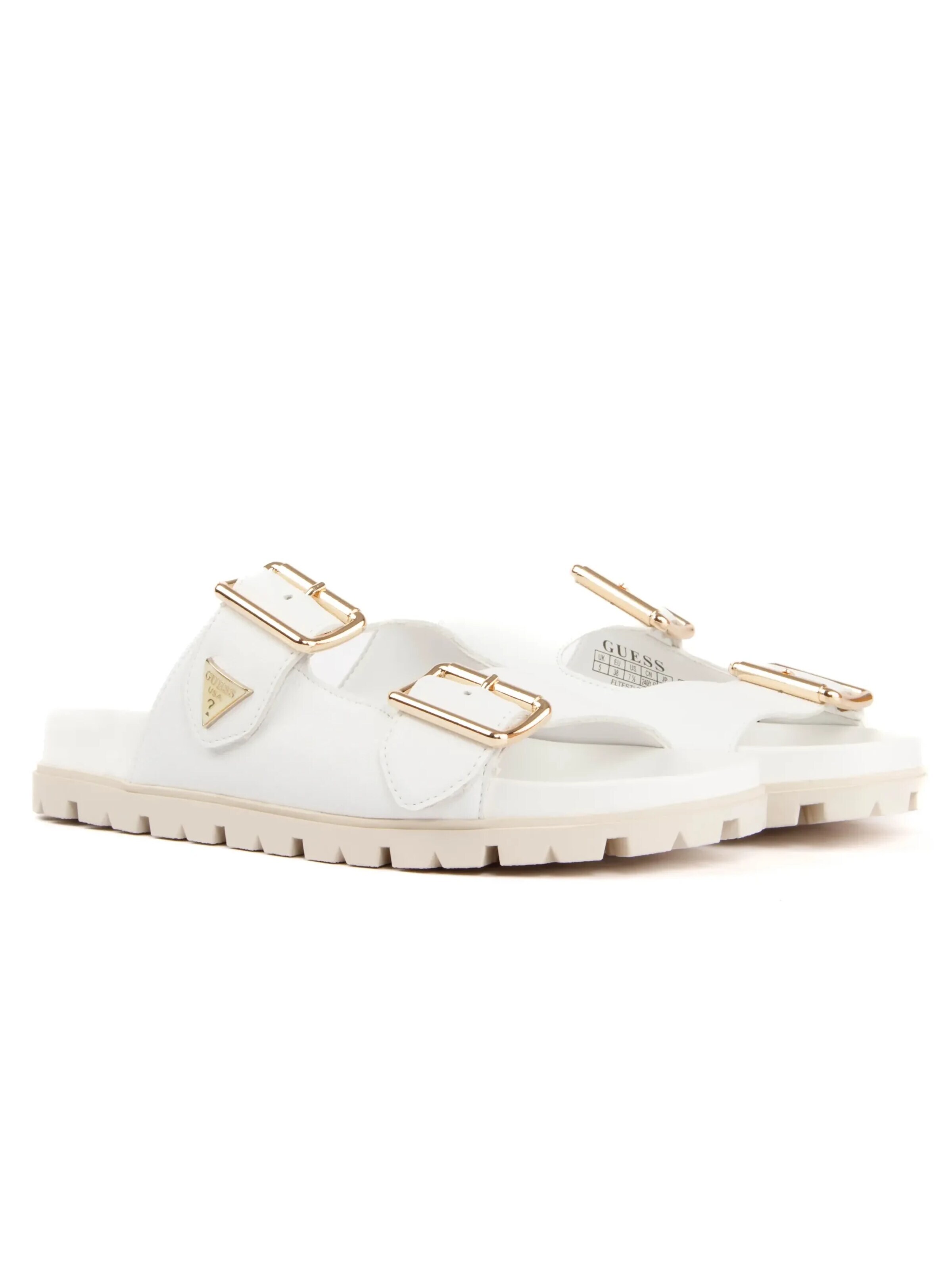 GUESS Strand-/badschoen 'Signature' in Wit