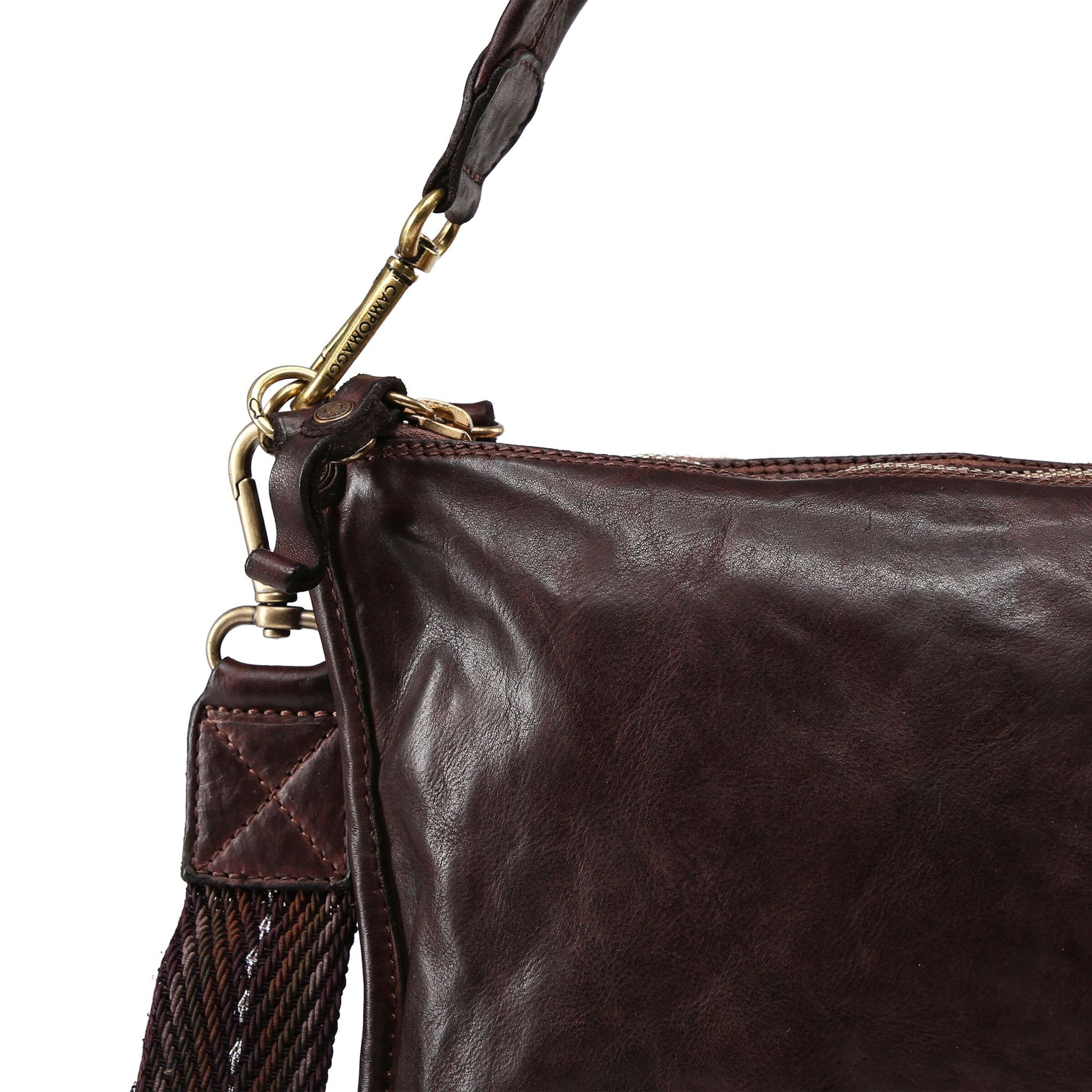 Campomaggi Schoudertas in Bruin