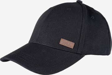 P.A.C. Cap 'Lusaf' in Black: front