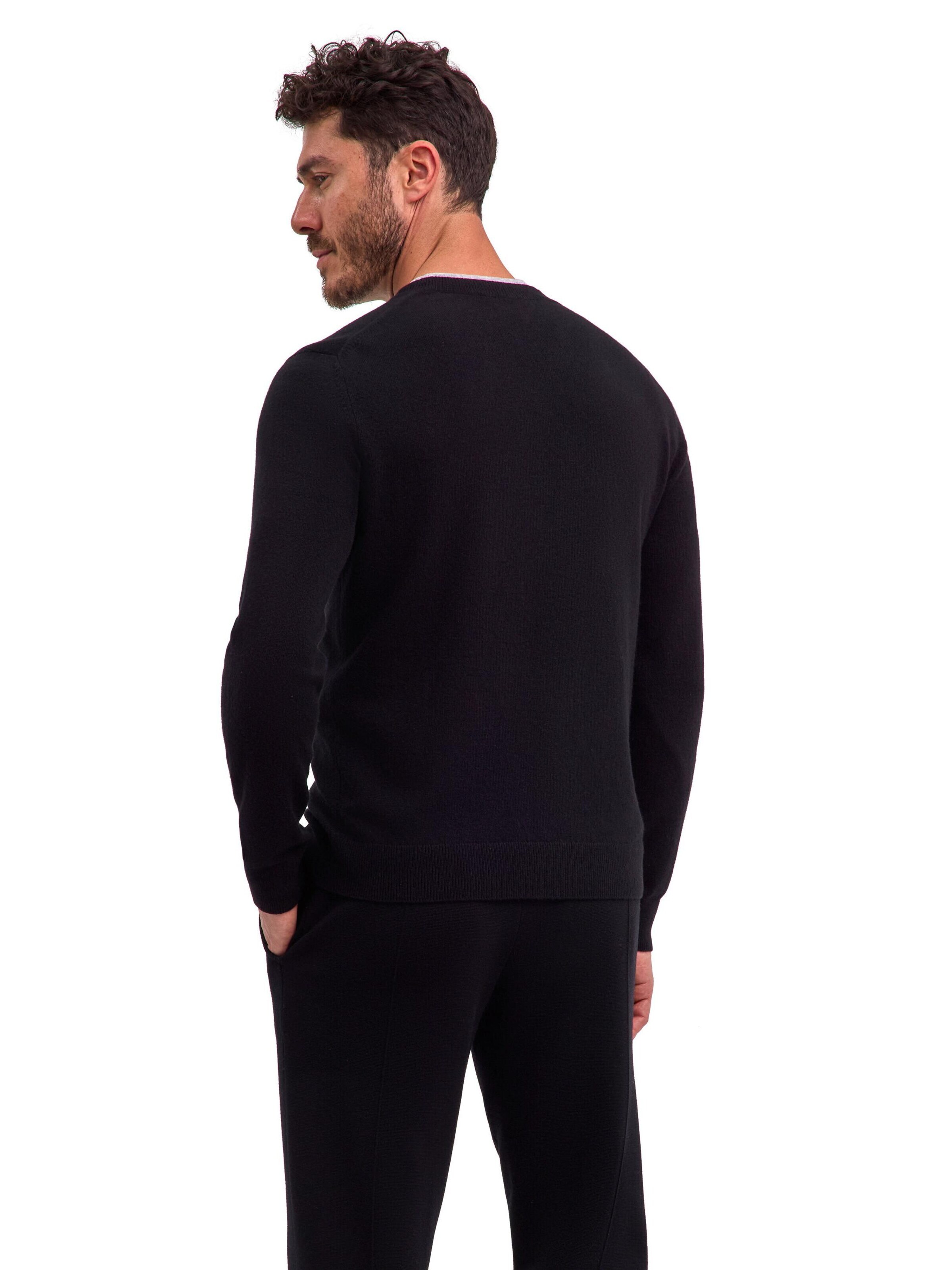 FALKE Pullover 'Pure Cashmere'‌ in Schwarz