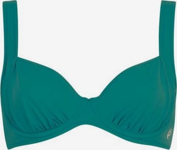 OLYMPIA Klassiek Bikinitop in Groen: voorkant