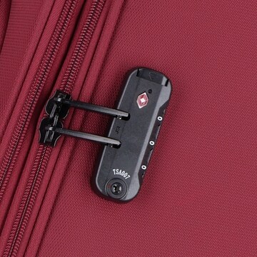 Trolley 'Travel Line 9704' di D&N in rosso