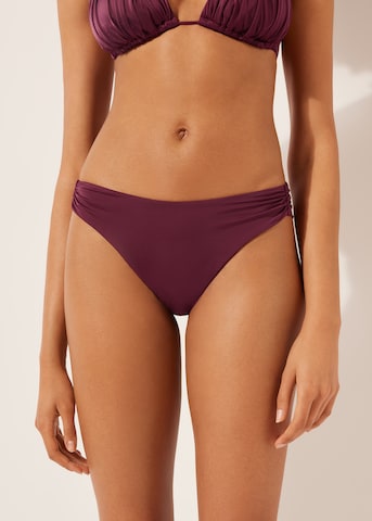 CALZEDONIA Bikini Bottoms in Red: front