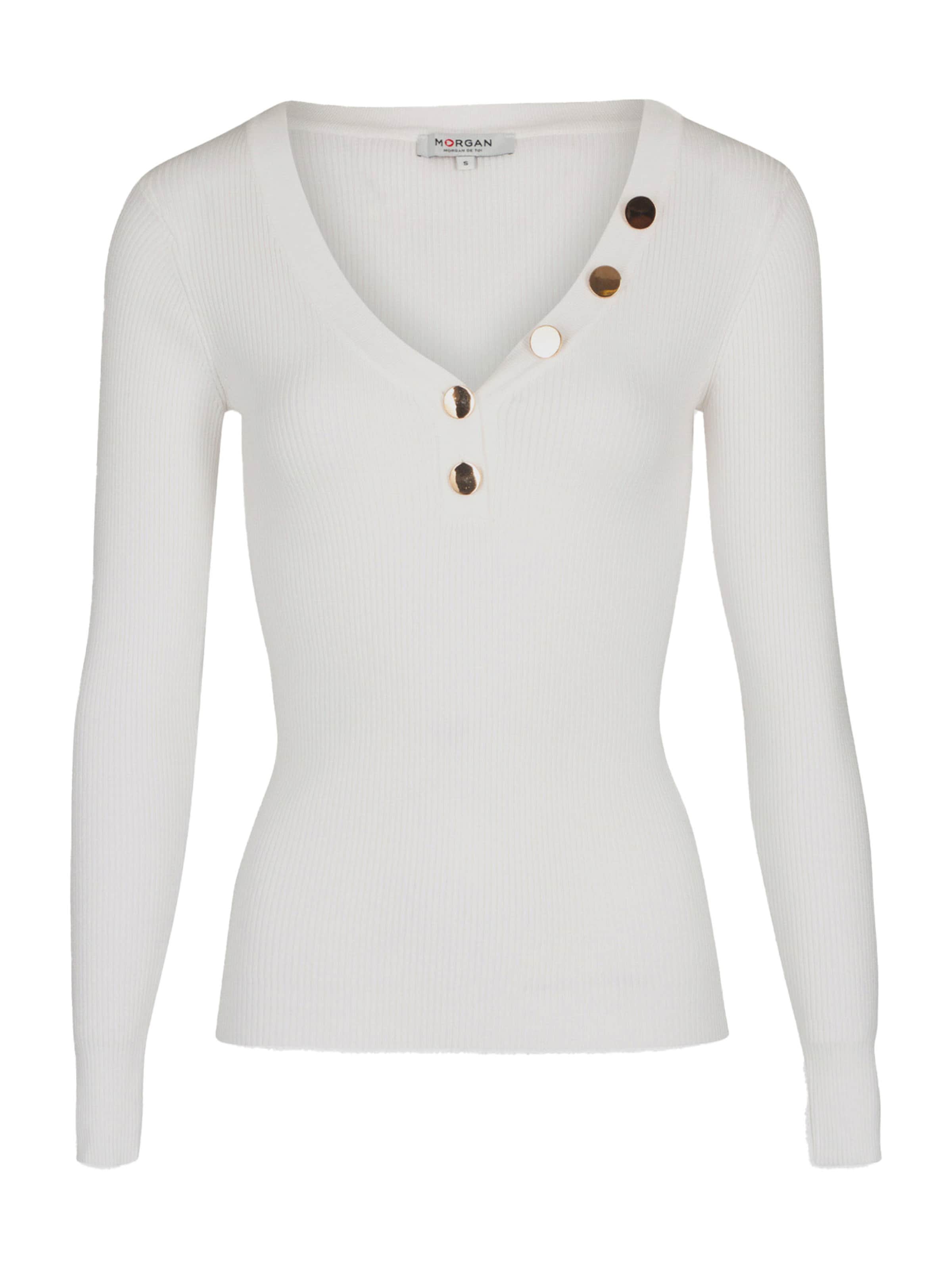 Morgan - Jersey 'MBANBI' en blanco: frente