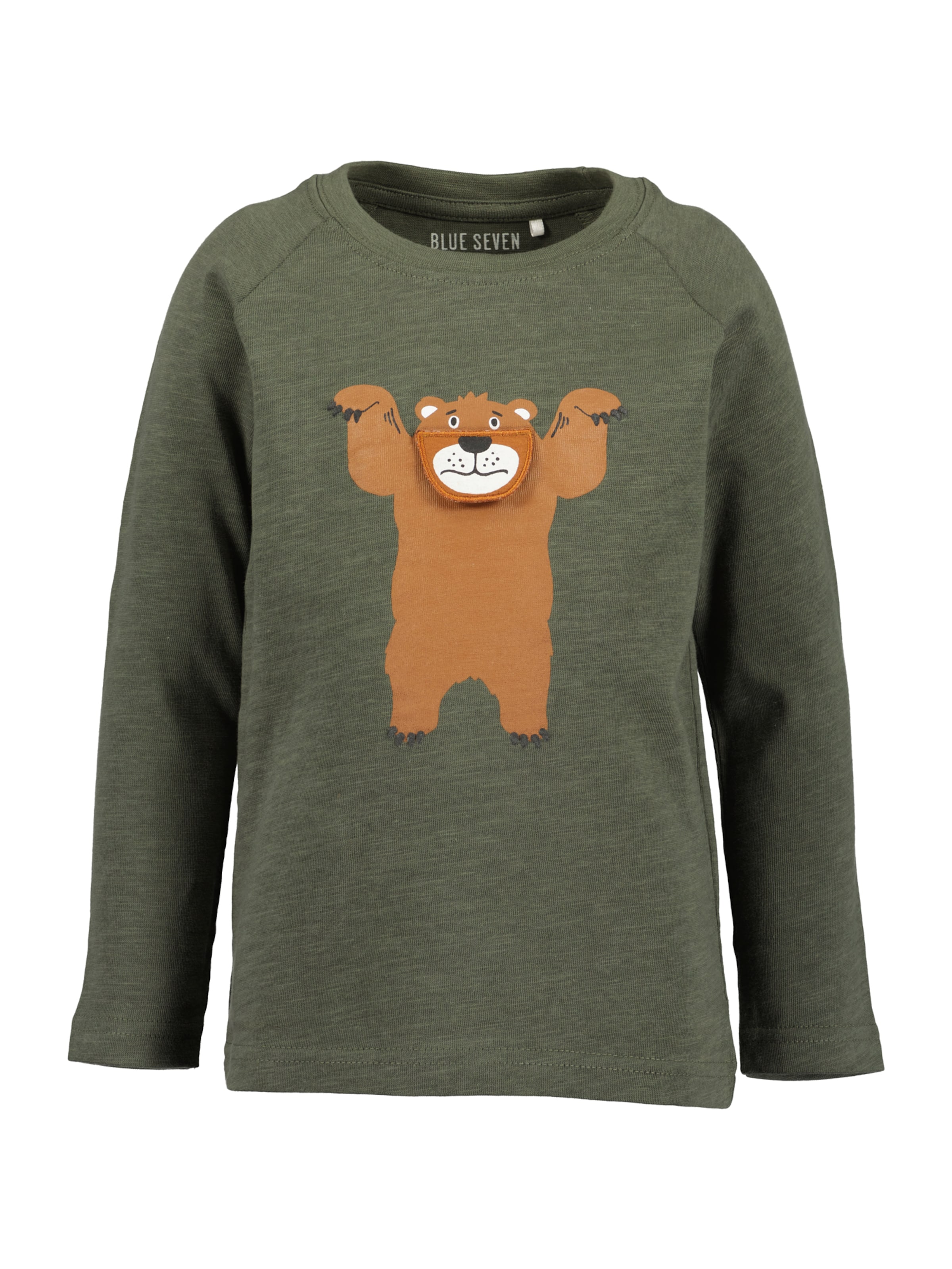 Maglietta di BLUE SEVEN in verde: frontale