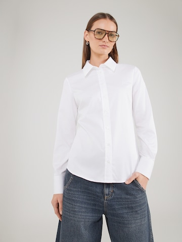 GUESS Блузка 'NEW CATE' в Белый: спереди