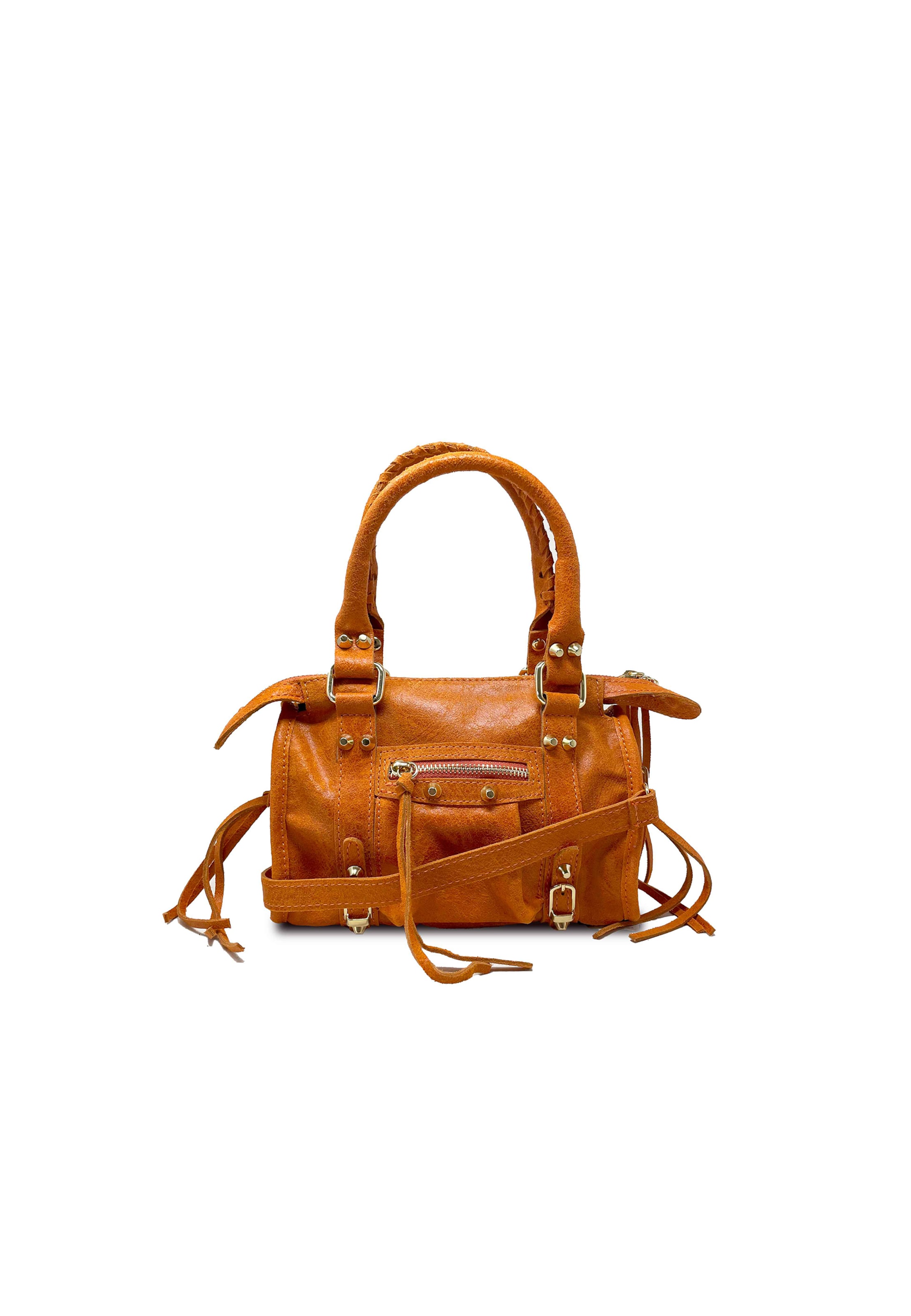 CHICCA BORSE Handbag in Orange: front