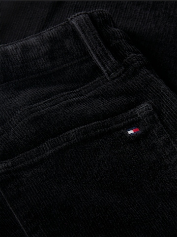 TOMMY HILFIGER Flared Broek in Zwart