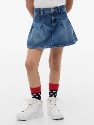 TOMMY HILFIGER Sukně – modrá: přední strana