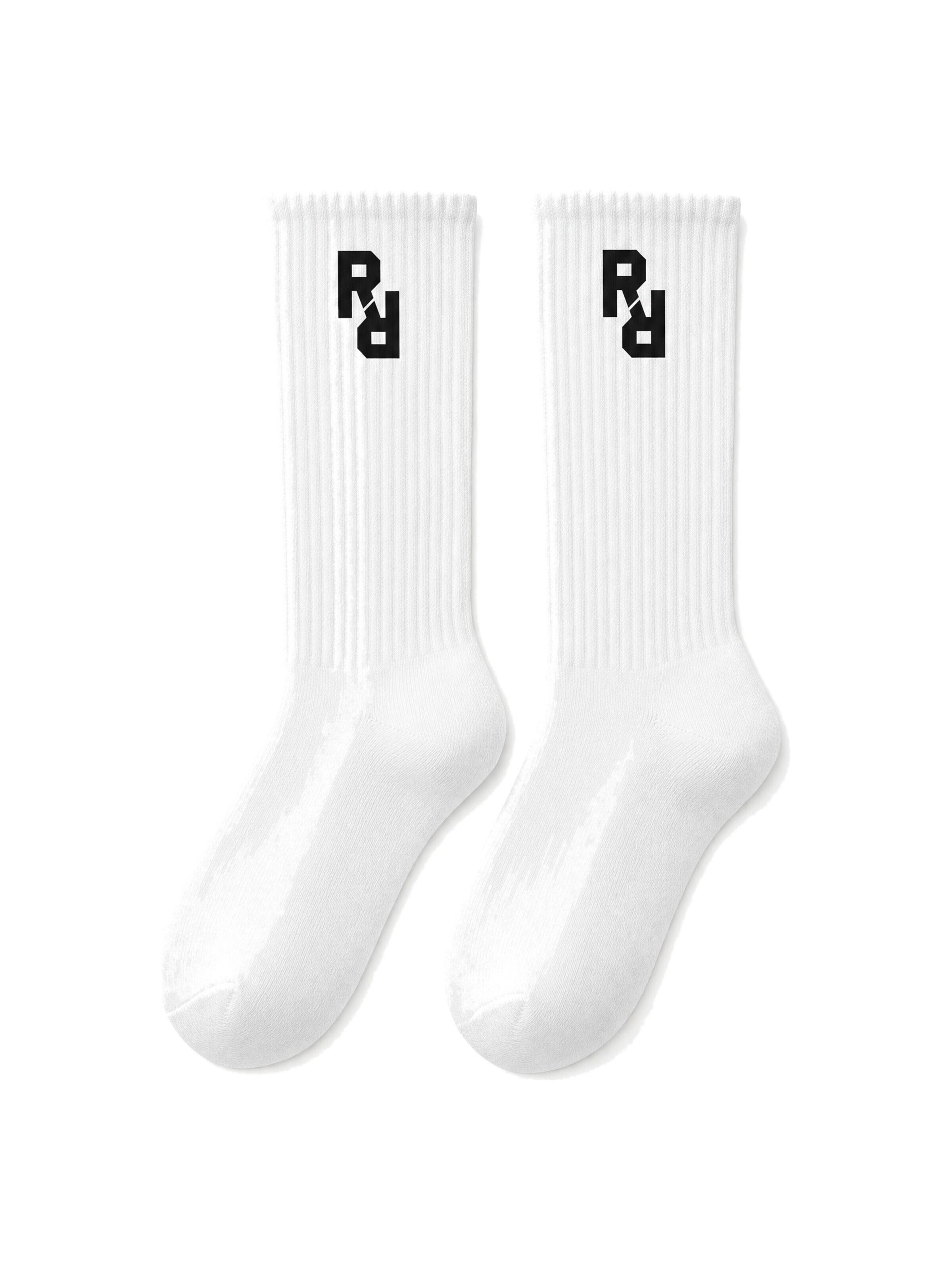 Rheinrebell Athletic Socks in White