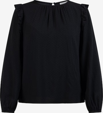 Usha Blouse in Black: front