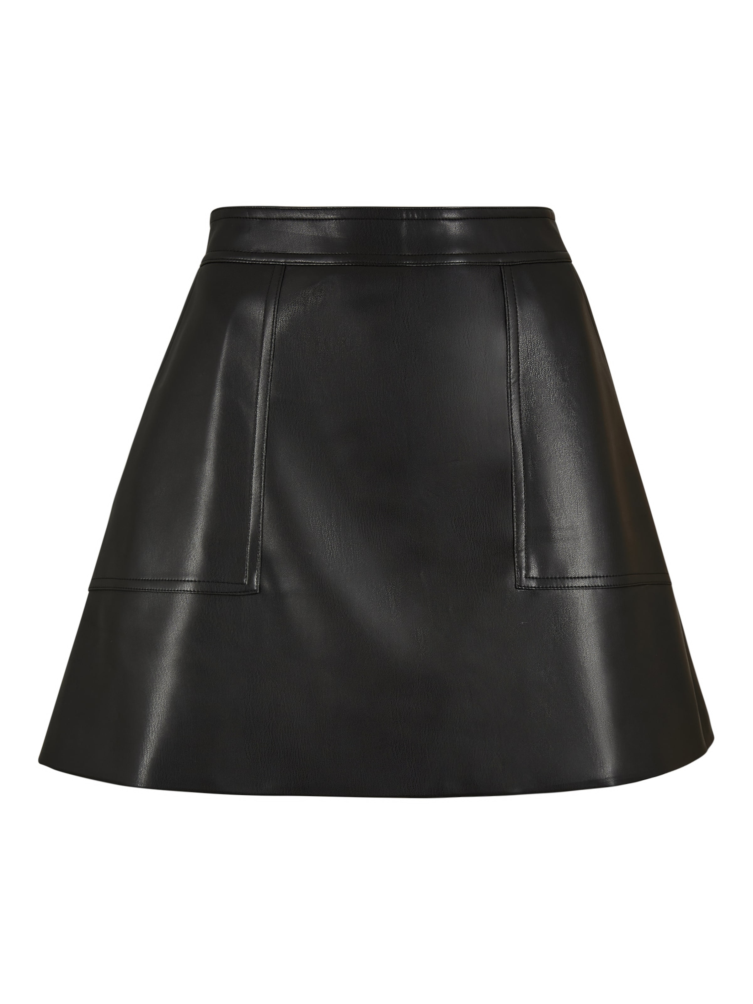 Apricot Rok in Zwart: voorkant