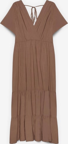 Robe Fiorella Rubino en marron : devant