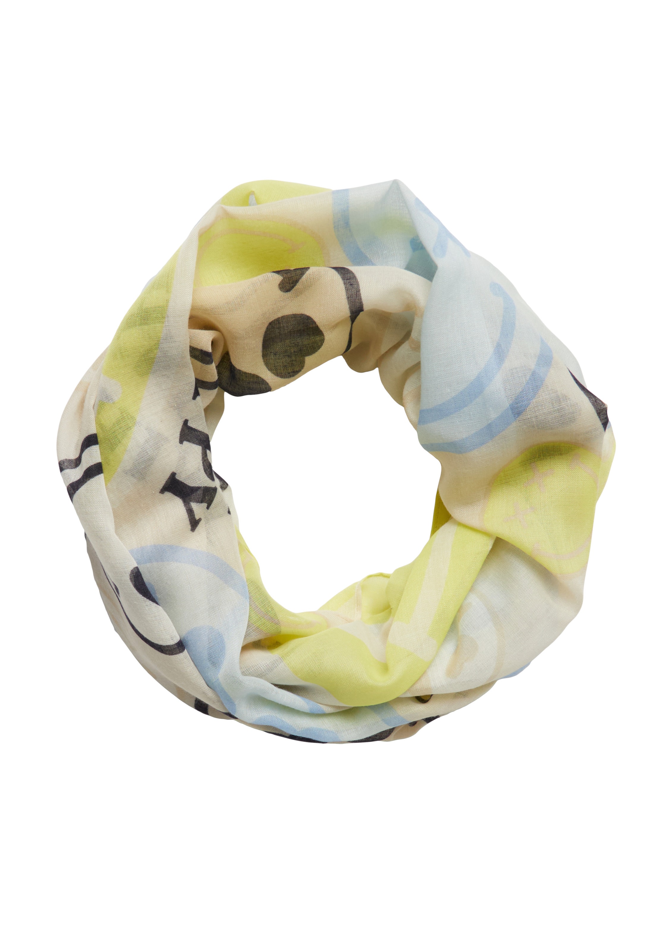 s.Oliver Tunnelsjaal in Groen: voorkant