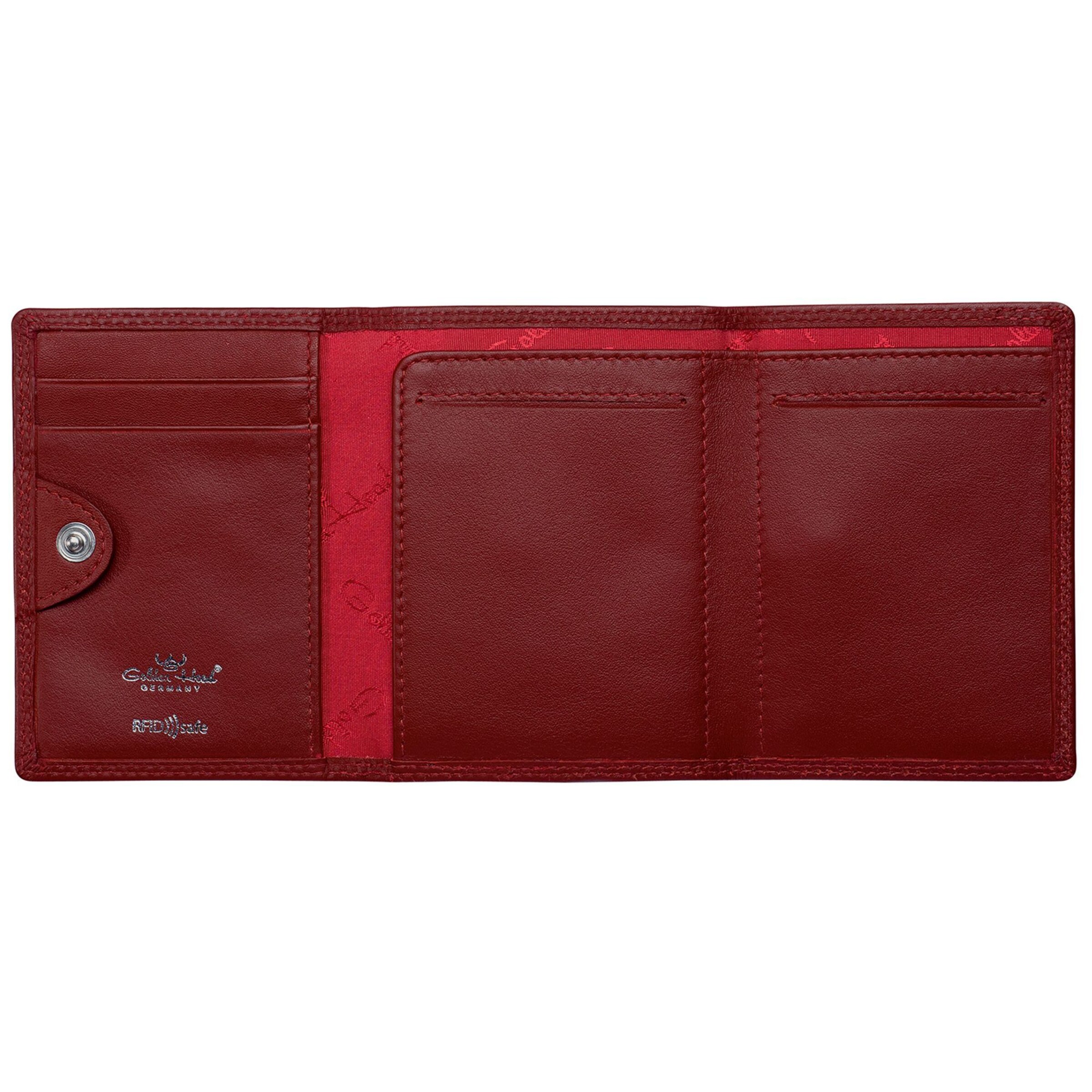 Portamonete 'Polo ' di GOLDEN HEAD in rosso