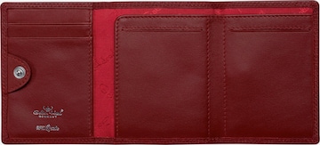 GOLDEN HEAD Wallet 'Polo ' in Red