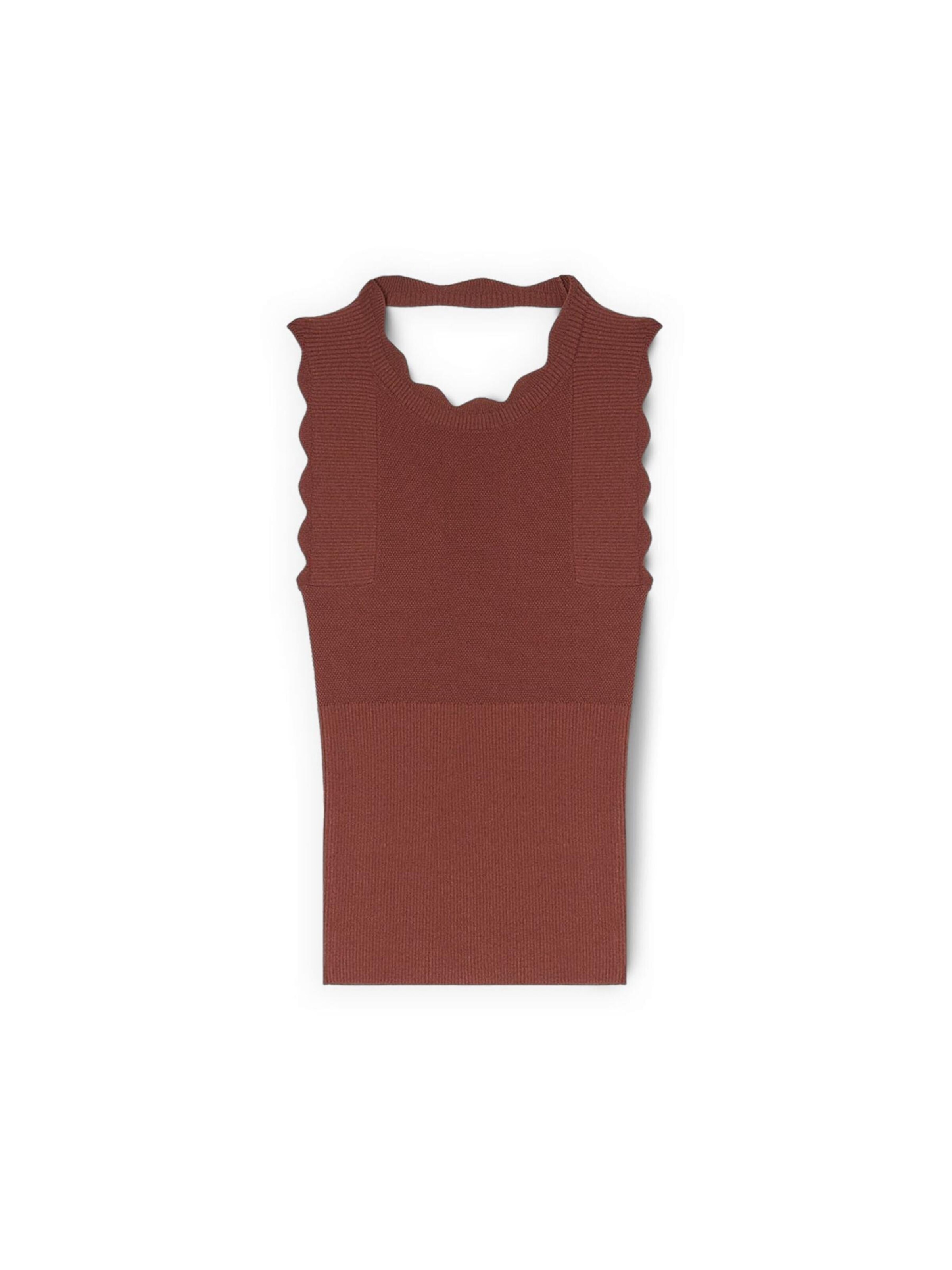 Tops en tricot MOTIVI en marron : devant