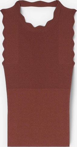 Tops en tricot MOTIVI en marron : devant