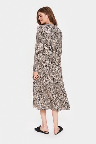 SAINT TROPEZ Shirt dress 'Eda' in Black