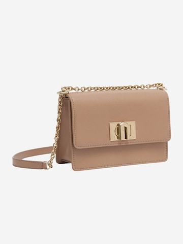 FURLA - Bolso de hombro '1927 Cuir' en gris