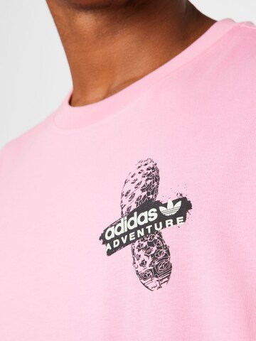 rožinė ADIDAS ORIGINALS Marškinėliai 'Adventure'