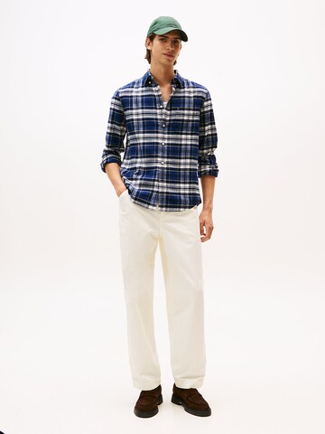 TOMMY HILFIGER Regular fit Overhemd in Blauw
