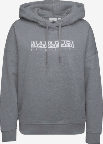 NAPAPIJRI Sweatshirt 'Bebel' in Grijs: voorkant